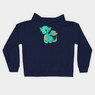 cute funny dragon Kids Hoodie